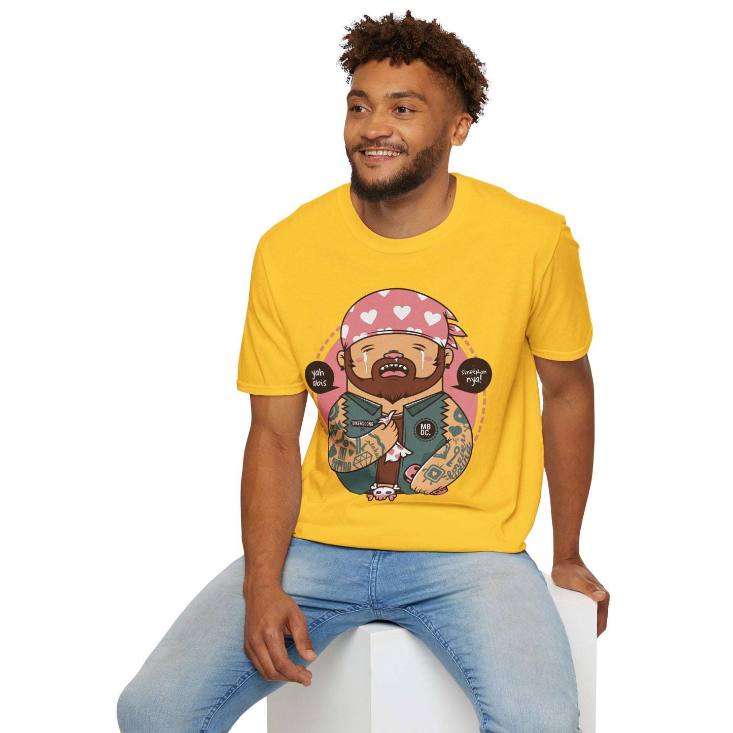 Cartoon Animation T Shirt Unisex Softstyle 100 Percent Ring Spun Cotton Comfort Tee