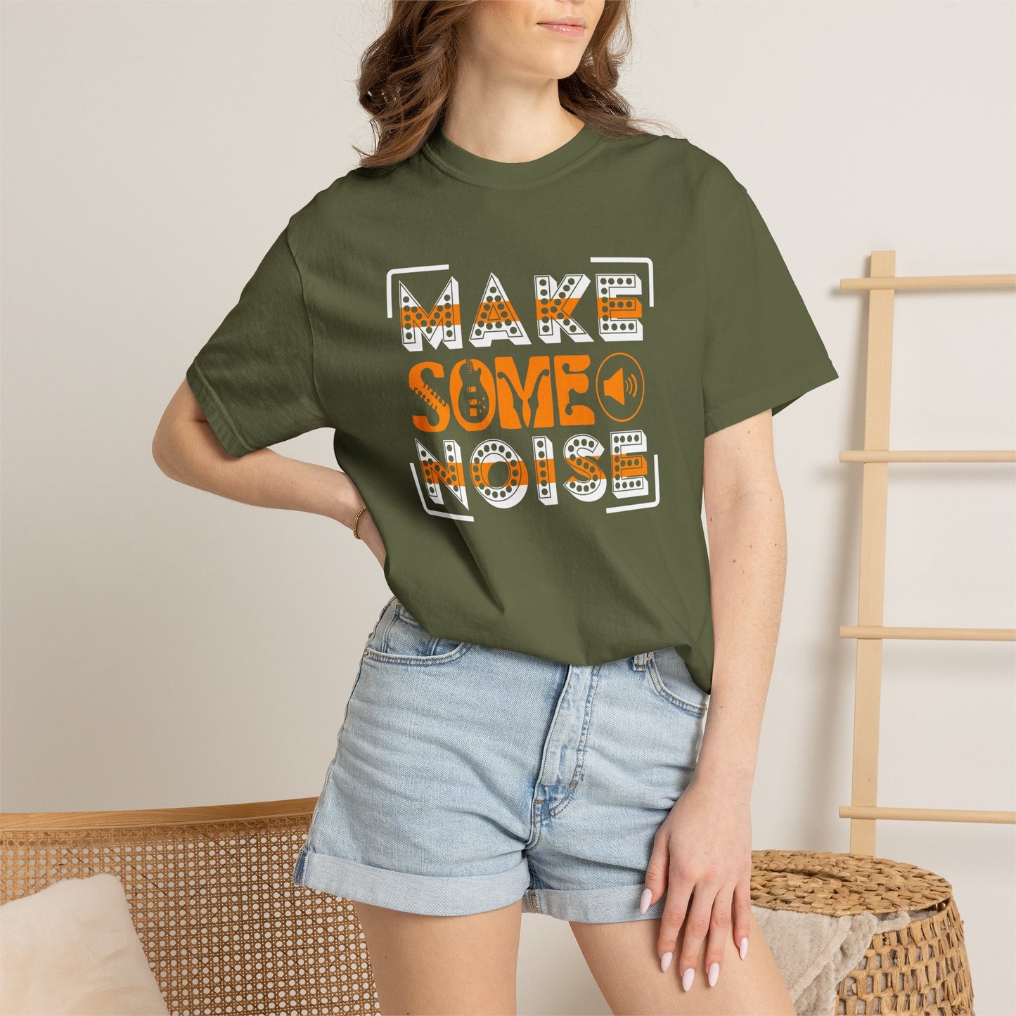 Music Graphic Design Unisex Cotton T-shirt 060