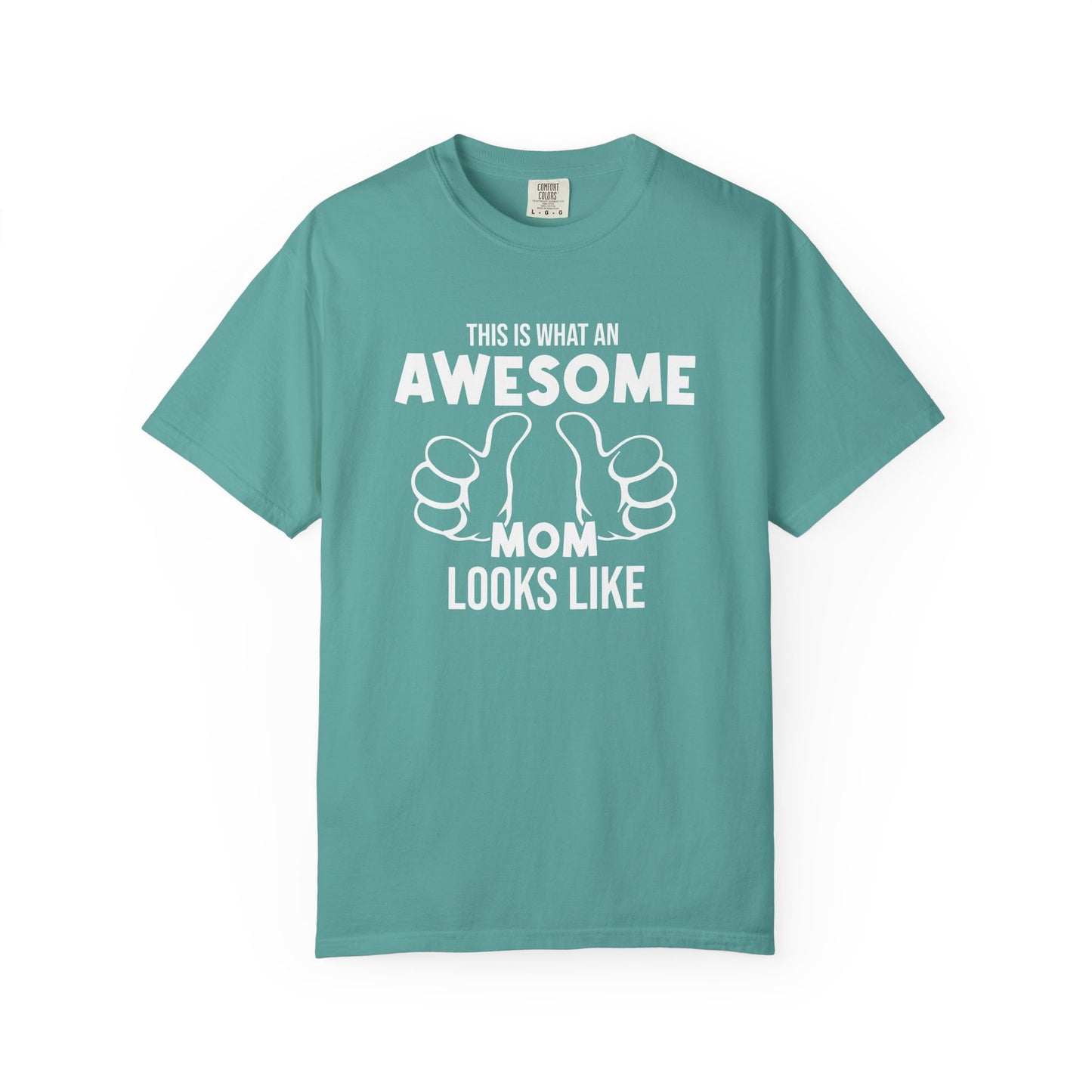 Mom T-shirt Mother's Day Mama Tee Unisex Comfort Colors Garment-Dyed Cotton h25