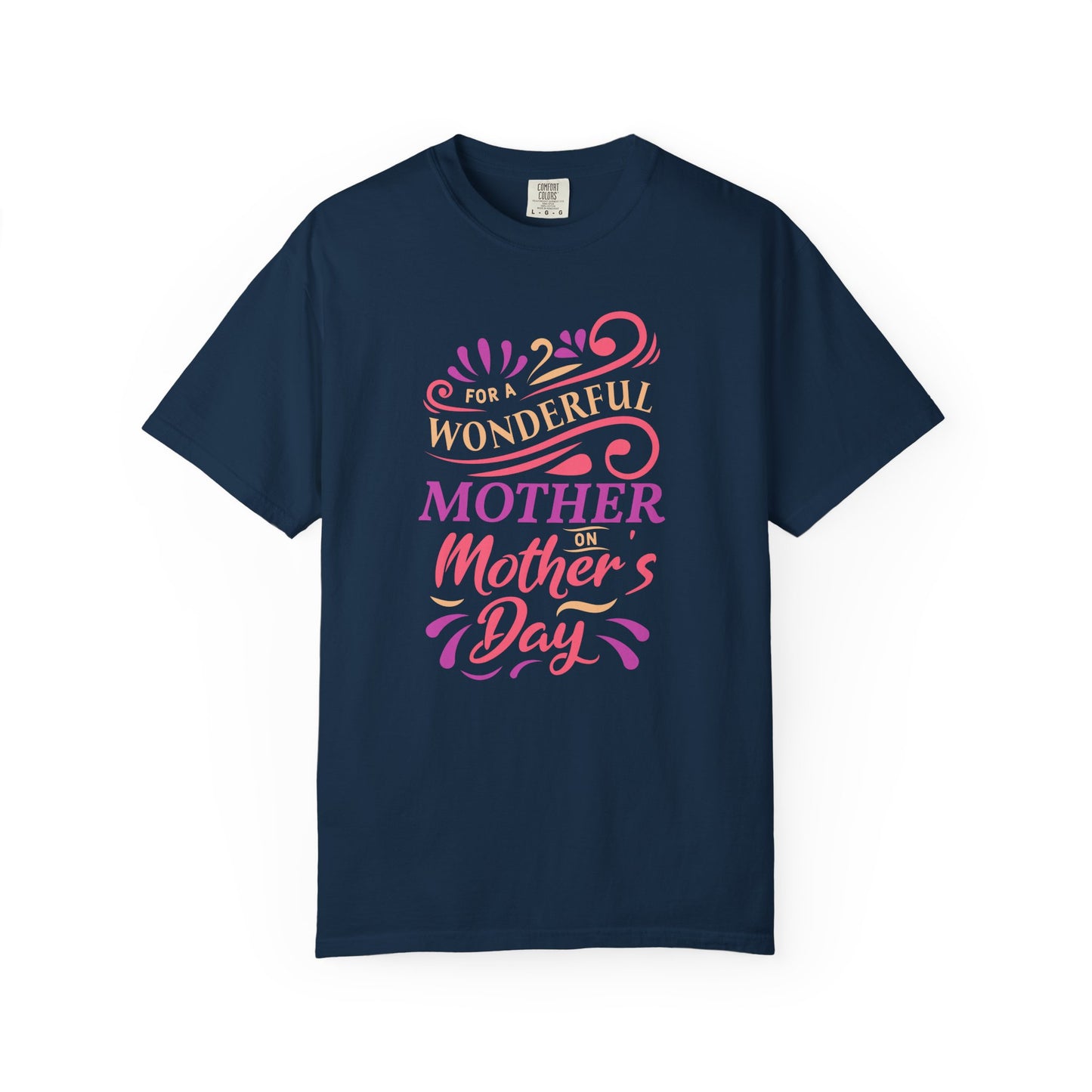 Mom T-shirt Mother's Day Mama Tee Unisex Comfort Colors Garment-Dyed Cotton h18
