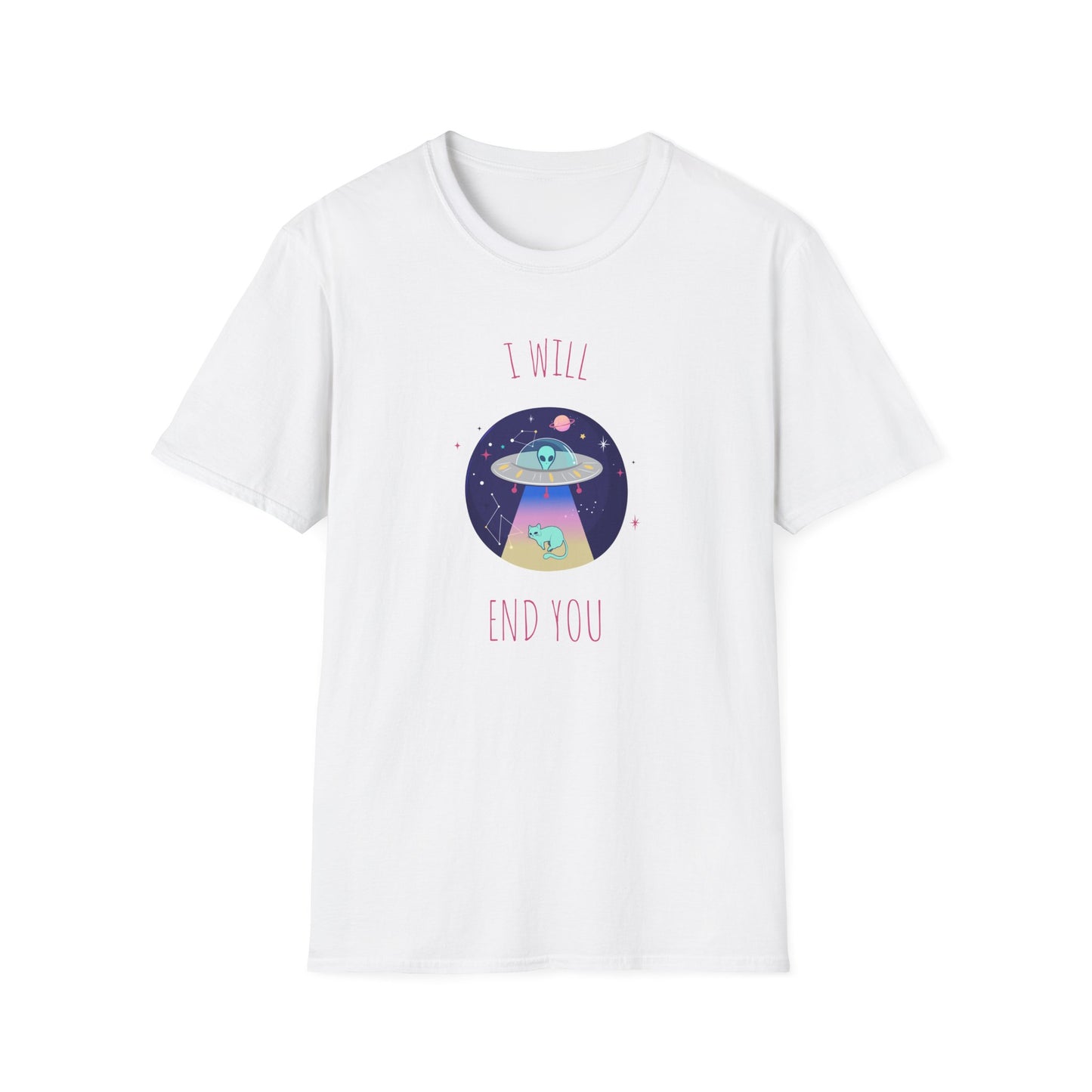 Funny T Shirts UFO Tees Funny Aliens Shirt