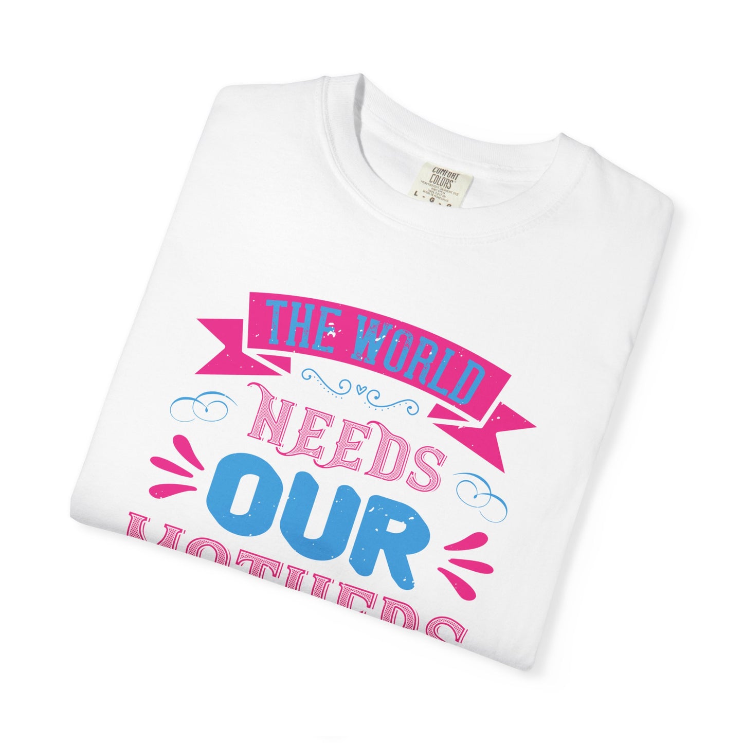 Mom T-shirt Mother Day Mama Tee Unisex Comfort Colors Garment-Dyed Cotton h95