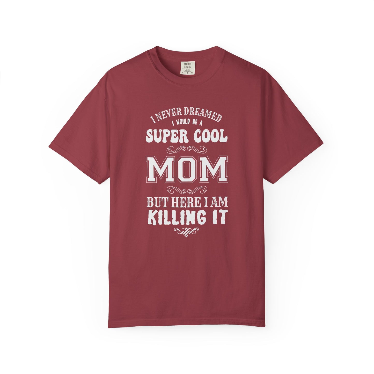 Mom T-shirt Mother's Day Mama Tee Unisex Comfort Colors Garment-Dyed Cotton h36