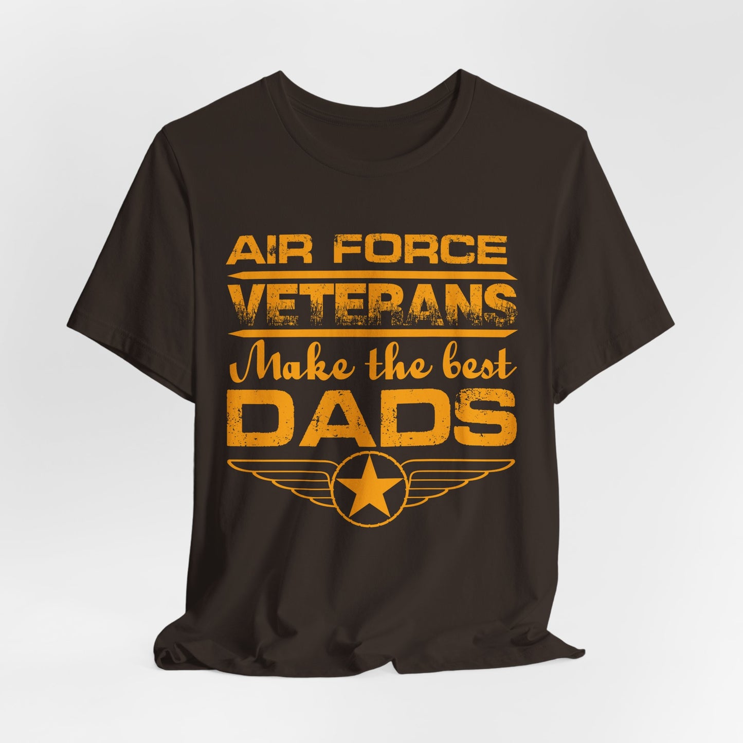 Air Force Veterans Make the Best Dads T-Shirt Military Dad Unisex Cotton Tee v48