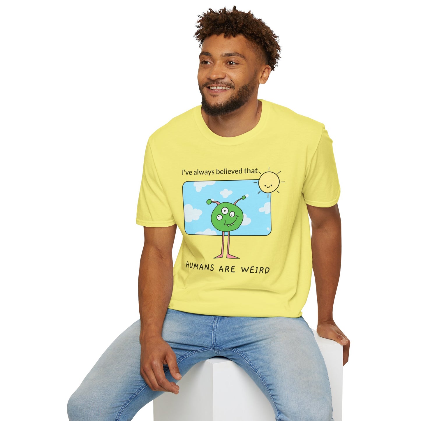 Funny T Shirts, UFO Tees, Funny Aliens Shirt - 26