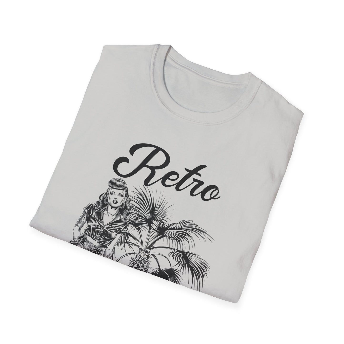 Retro T Shirt, Retro Design Shirt, Retro Art Tee Shirt, T-shirt with Retro Style