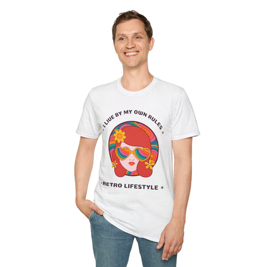 Retro T Shirt, Retro Design Shirt, Retro Art Tee Shirt, T-shirt with Retro Style