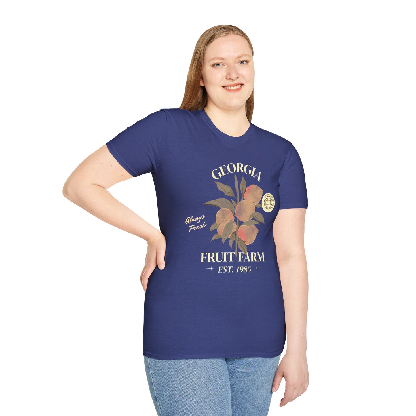Food Tees, Funny Food T Shirts, Funny T Shirts, Shirt with Fruits, Shirt with Peach