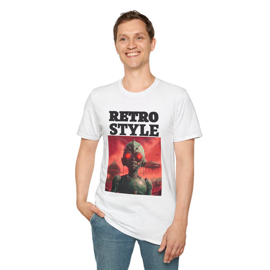 Retro T Shirt, Retro Design Shirt, Retro Art Tee Shirt, T-shirt with Retro Style