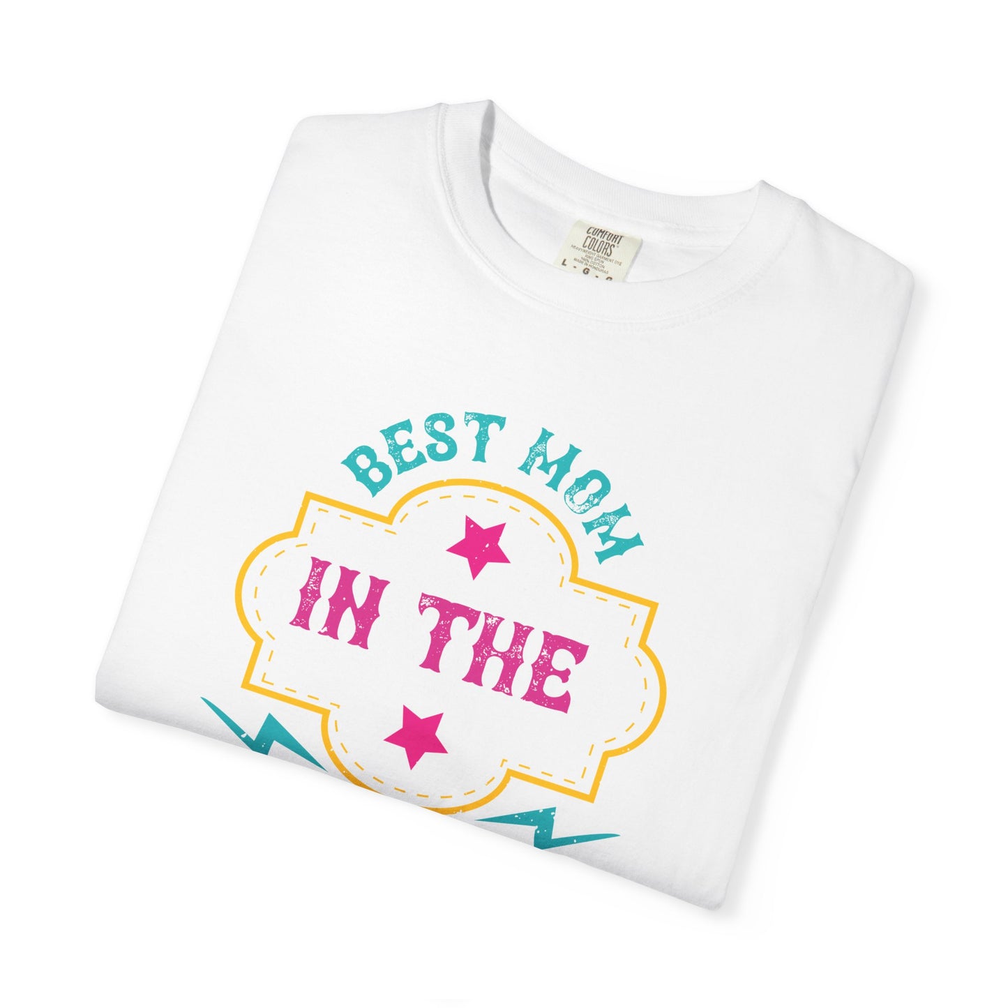 Mom T-shirt Mother Day Mama Tee Unisex Comfort Colors Garment-Dyed Cotton h65