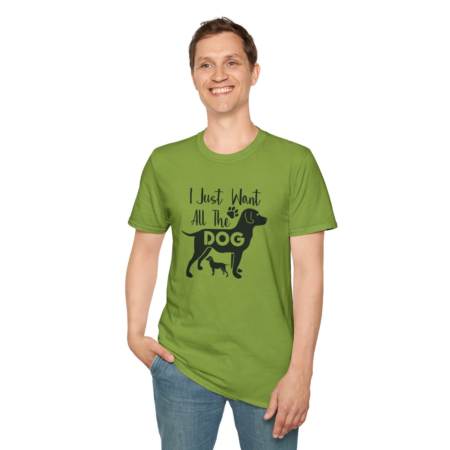 Dog Slogan T Shirts With Funny Quotes Unisex Gildan Softstyle 64000 Premium Cotton Tee