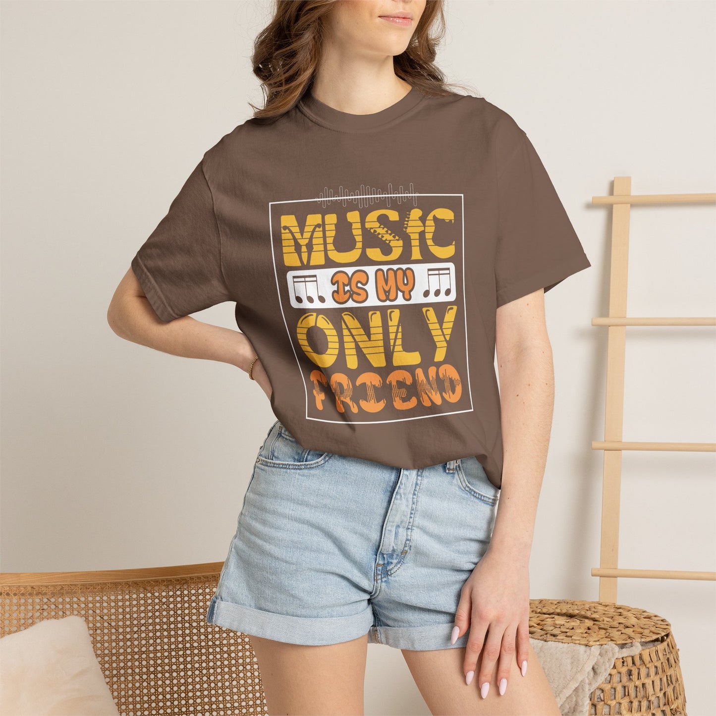 Music Graphic Design Unisex Cotton T-shirt 069