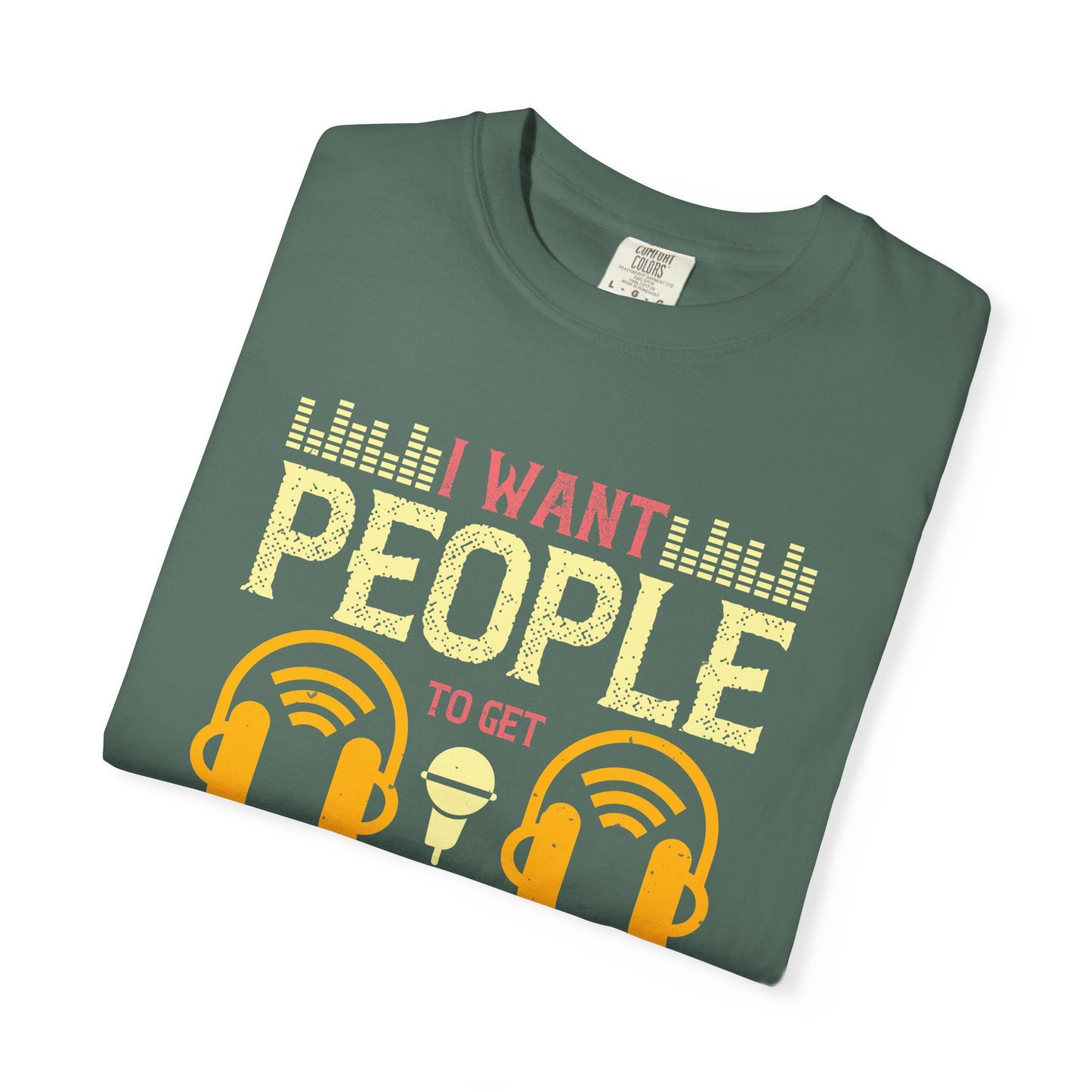 Music Graphic Design Unisex Cotton T-shirt m16