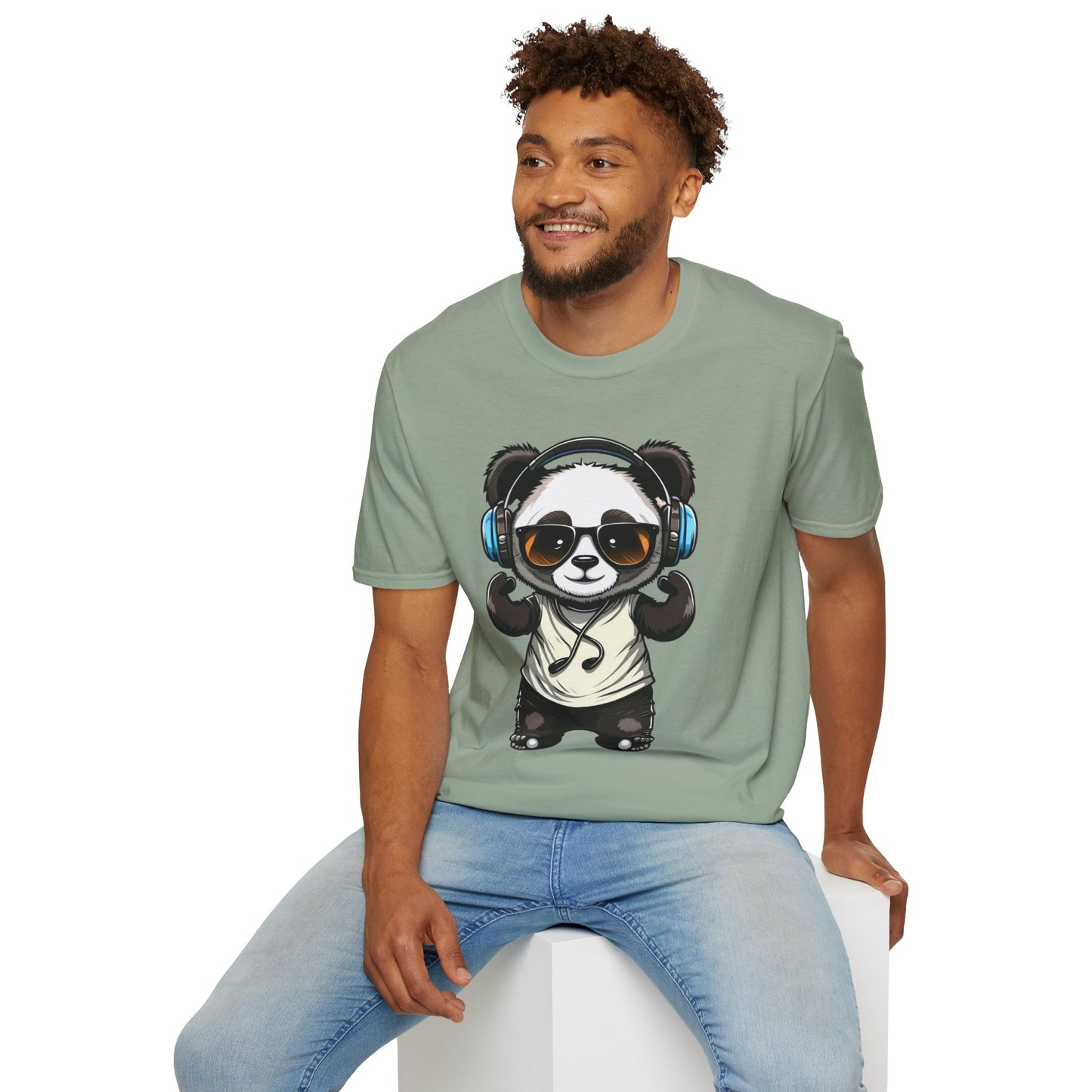 Animals Tees, Funny Animals Shirt, T Shirts with Funny Animals, T-Shirt with Panda, Panda Tees