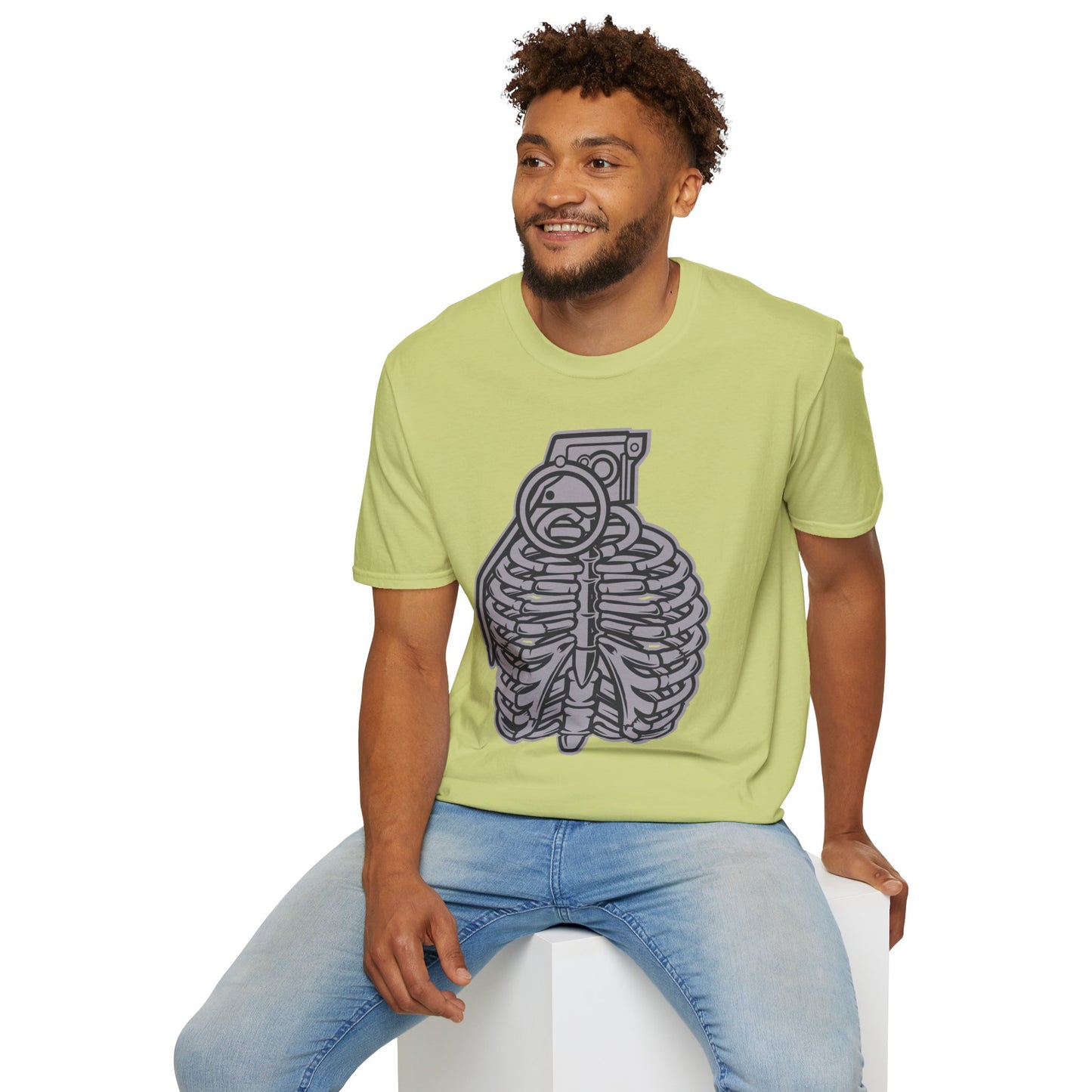 Cartoon T Shirt Animation T Shirt Funny Tee Shirt Unisex Gildan Softstyle 64000 Cotton