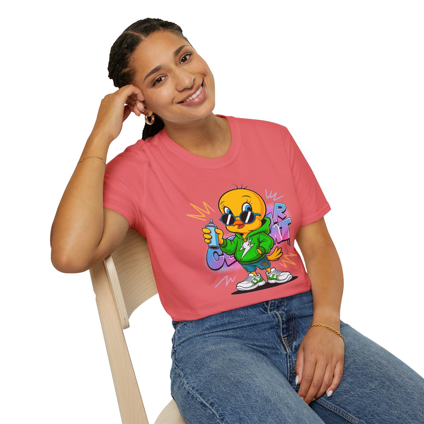 Cartoon T Shirt, Animation Shirt, Funny Animals Tee Shirt