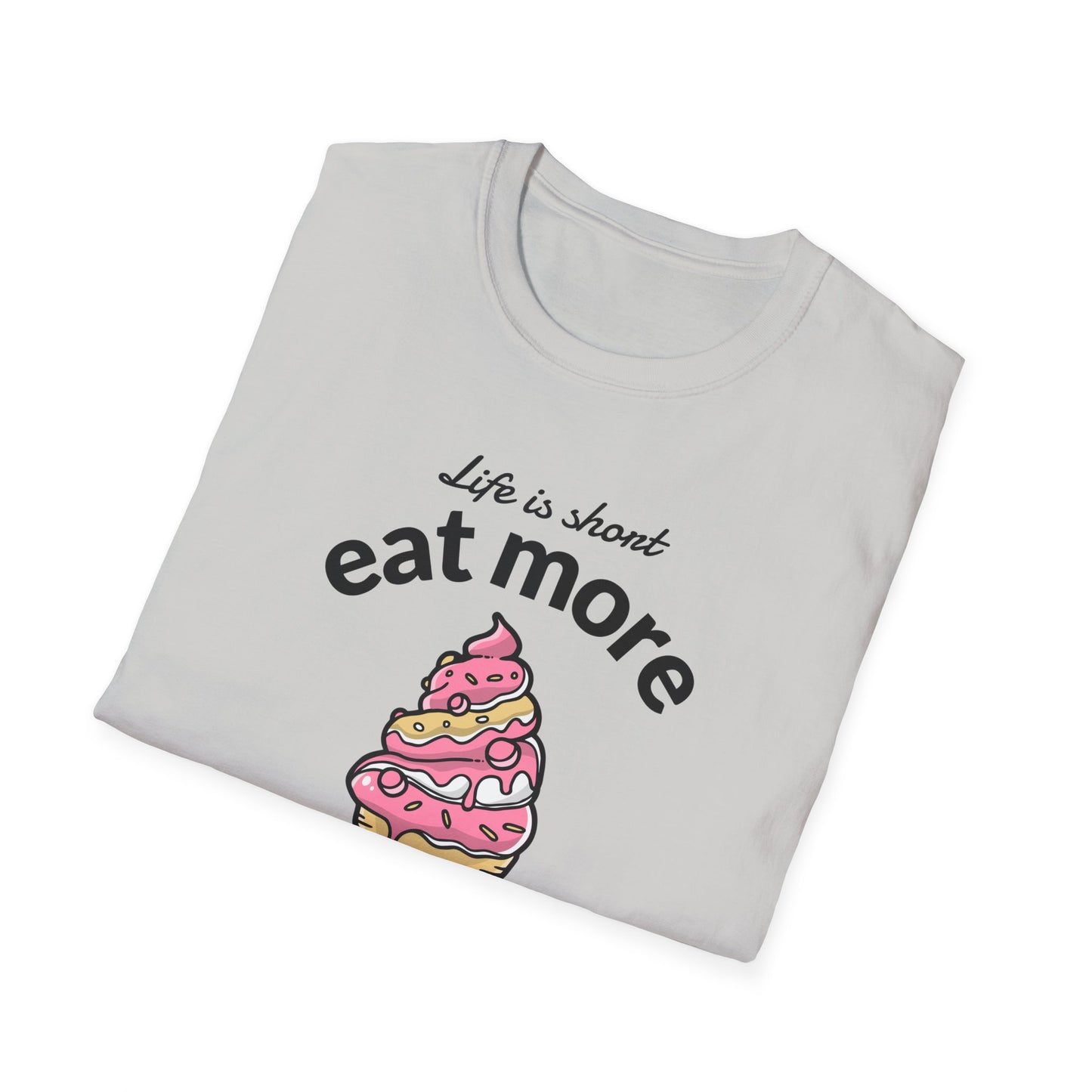 Food Tees, Funny Food T Shirts, Funny T Shirts, Shirt with Food, Junk Food Tees, Shirt with Ice Cream, Ice Cream T-Shirt