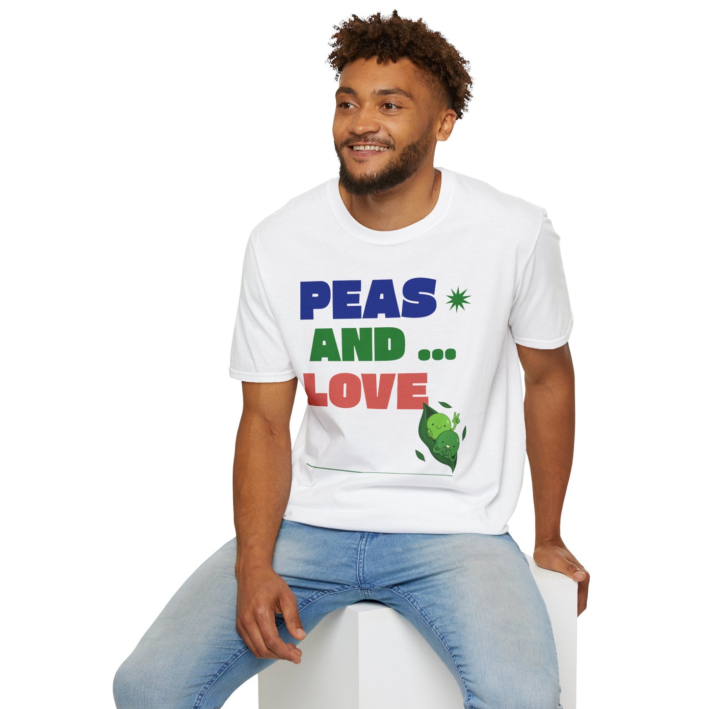 Food Tees, Funny Food T Shirts, Funny T Shirts, Shirt with Vegetables, Shirt with Peas