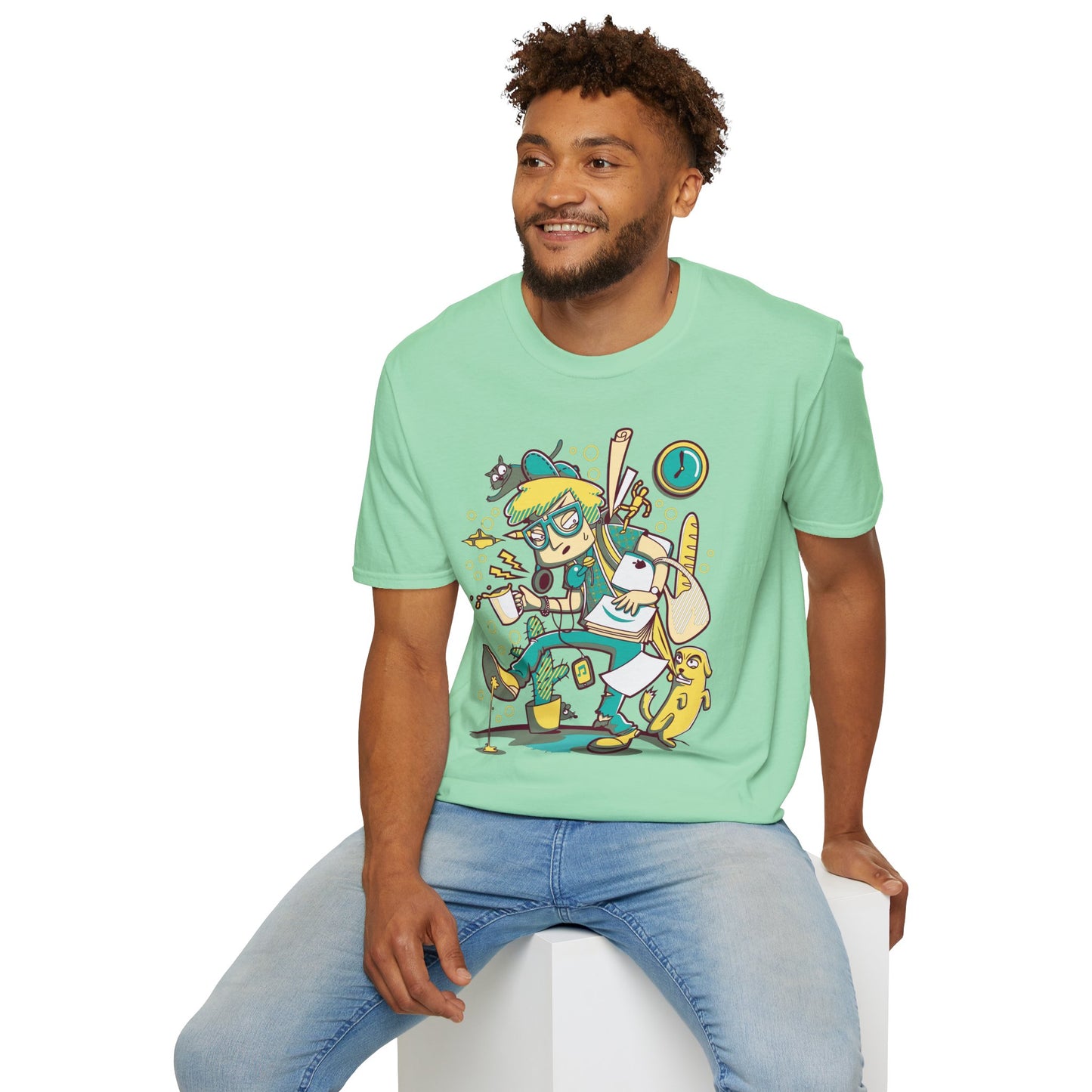 Cartoon T-Shirt, Animation T-Shirt, Funny Tee Shirt - 74