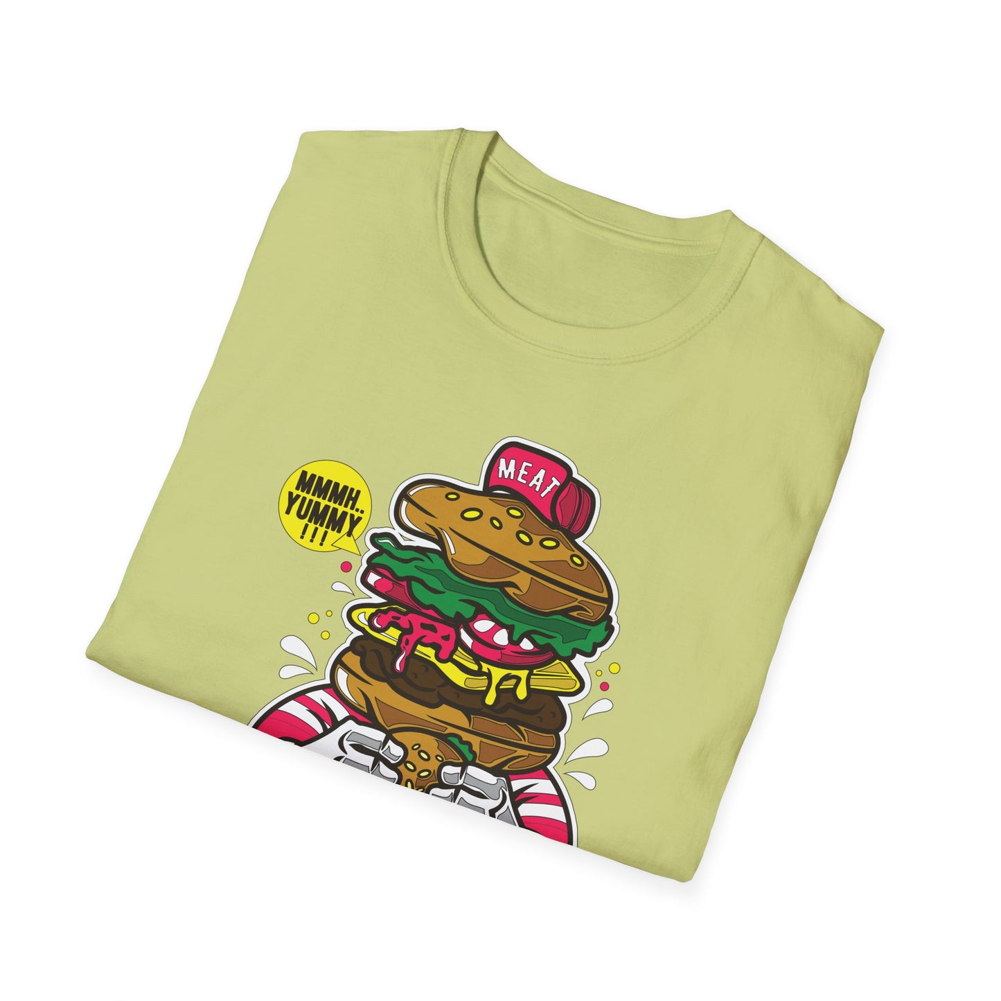 Cartoon T Shirt Animation T Shirt Funny Tee Unisex Gildan Softstyle 64000 Ring Spun Cotton