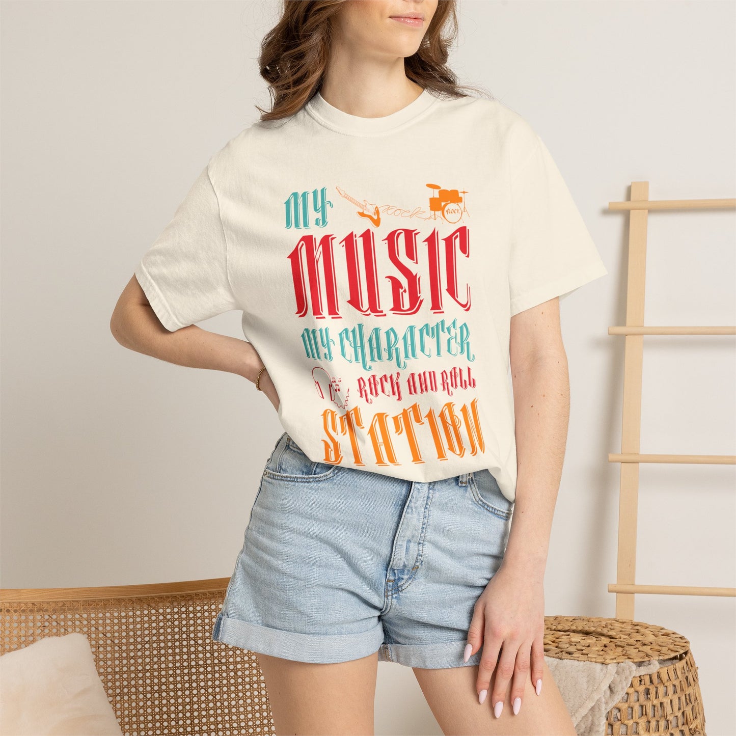 Music Graphic Design Unisex Cotton T-shirt 039