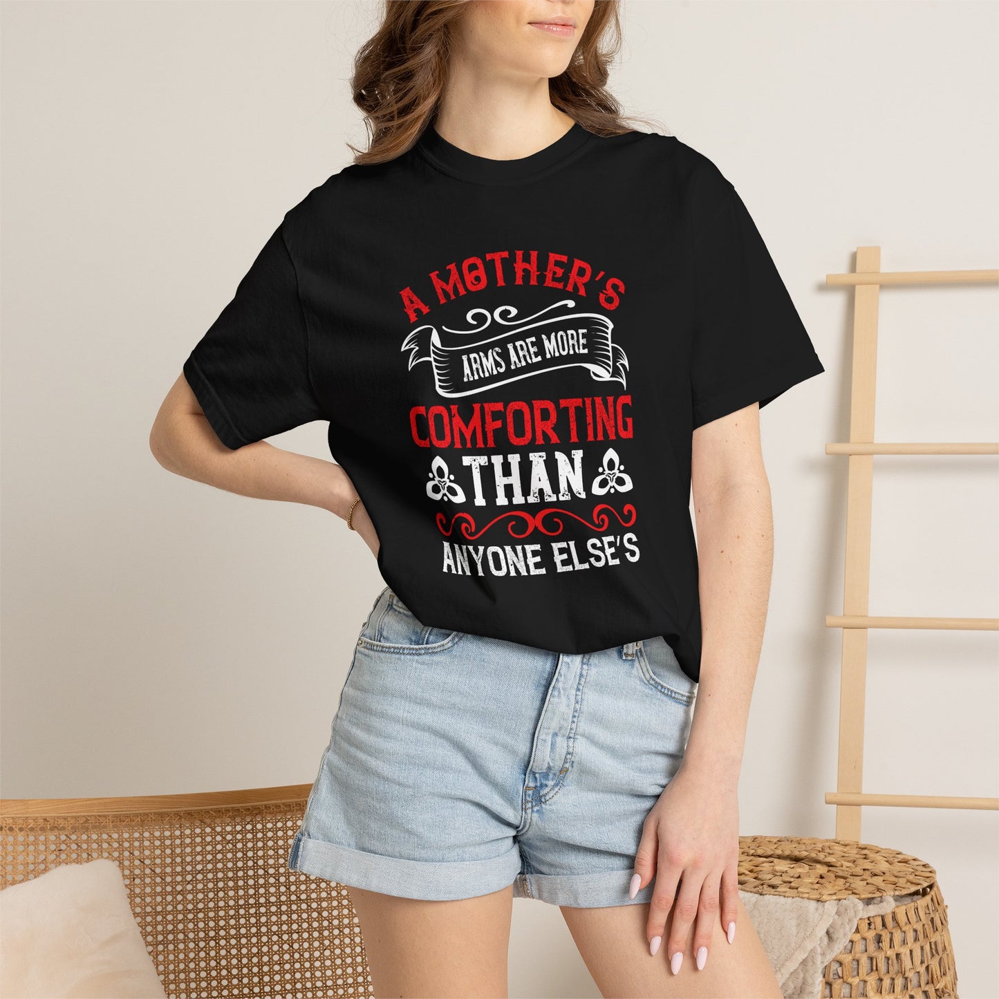 Mom T-shirt Mother Day Mama Tee Unisex Comfort Colors Garment-Dyed Cotton h57