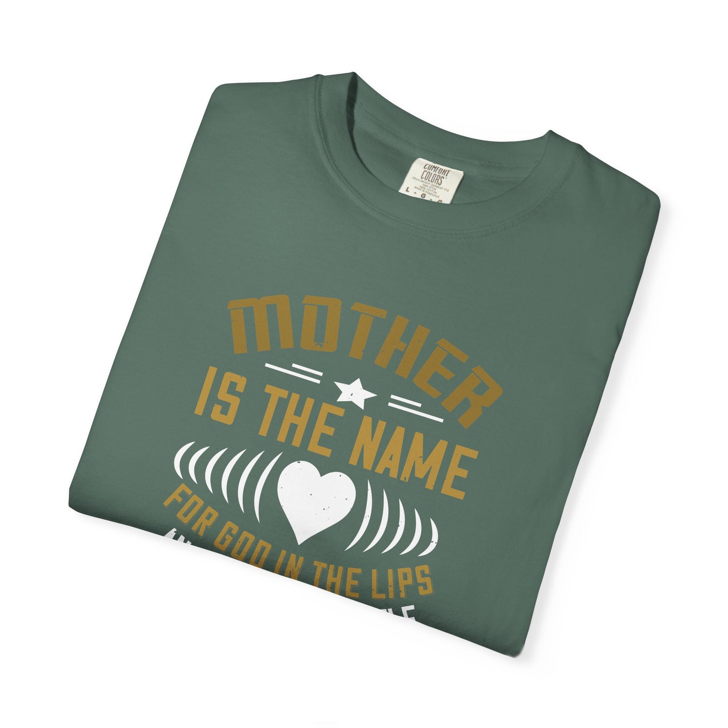Mom T-shirt Mother Day Mama Tee Unisex Comfort Colors Garment-Dyed Cotton h83