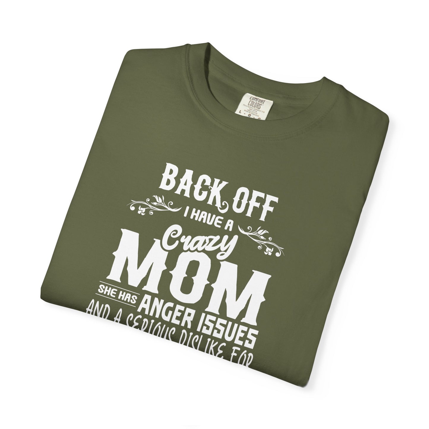 Mom T-shirt Mother's Day Mama Tee Unisex Comfort Colors Garment-Dyed Cotton h34