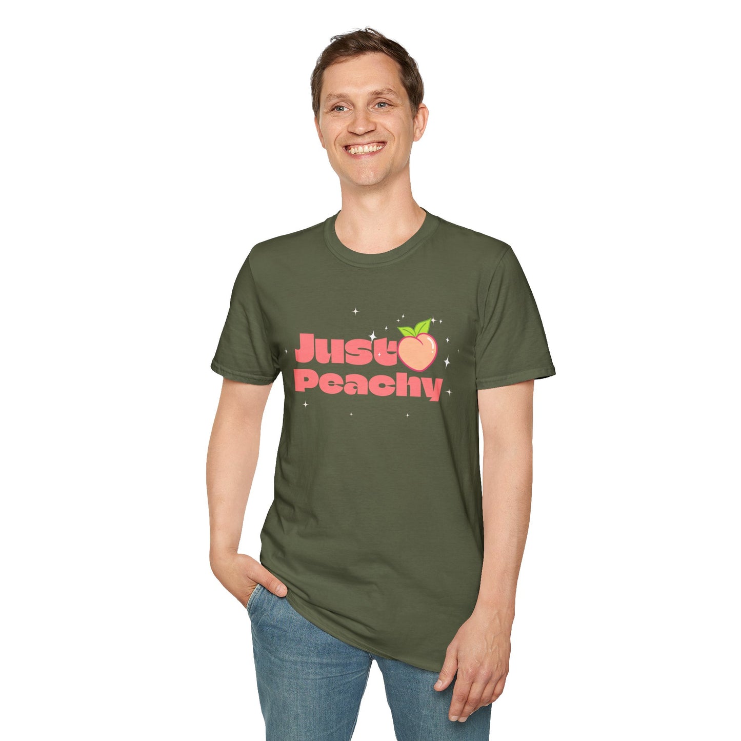 Food Tees, Funny Food T Shirts, Funny T Shirts, Shirt with Fruits, Shirt with Peach