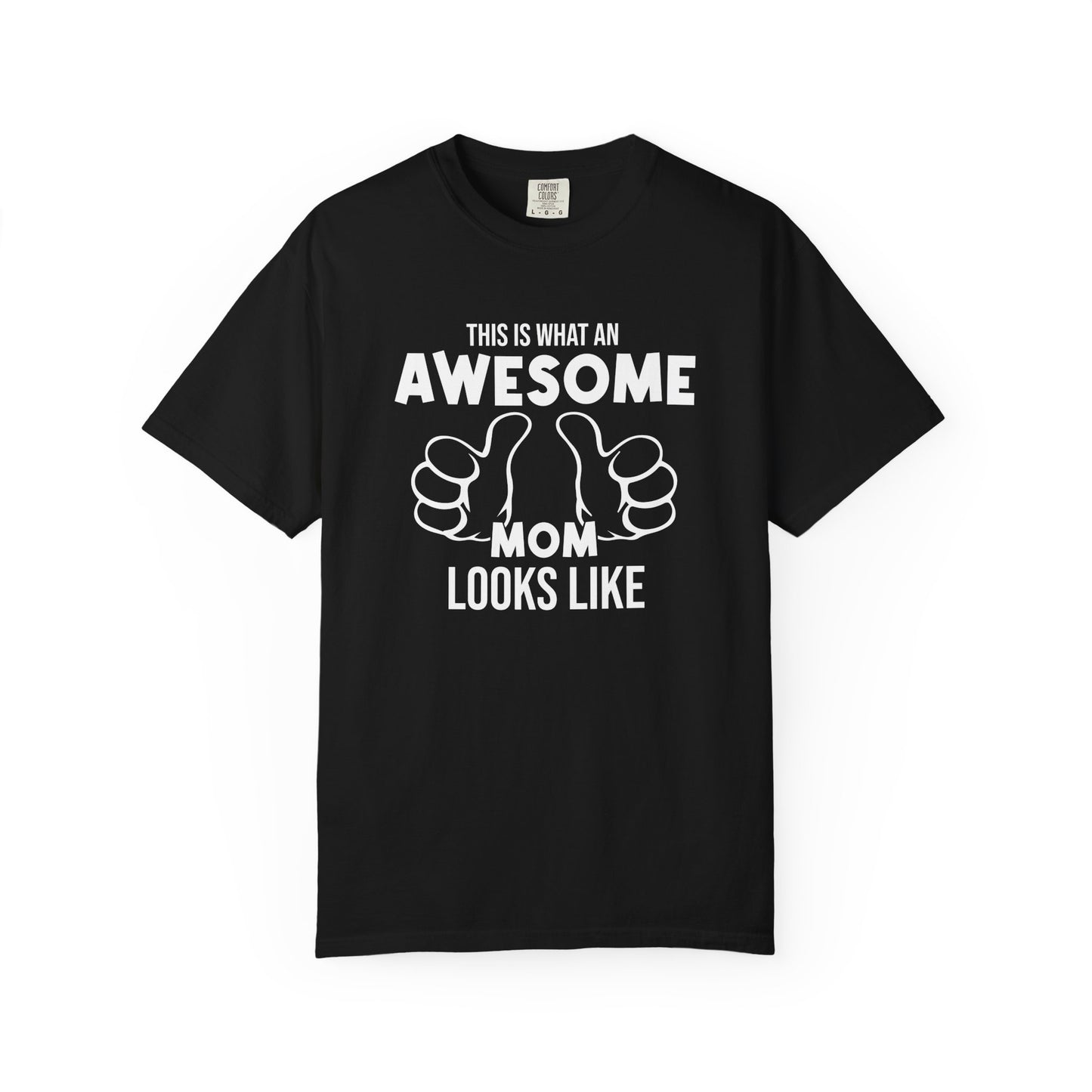 Mom T-shirt Mother's Day Mama Tee Unisex Comfort Colors Garment-Dyed Cotton h25
