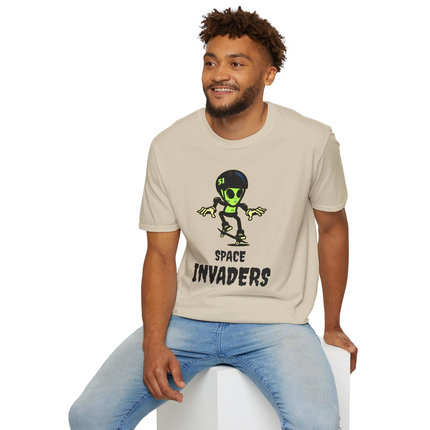 Funny T Shirts, UFO Tees, Funny Aliens Shirt - 4