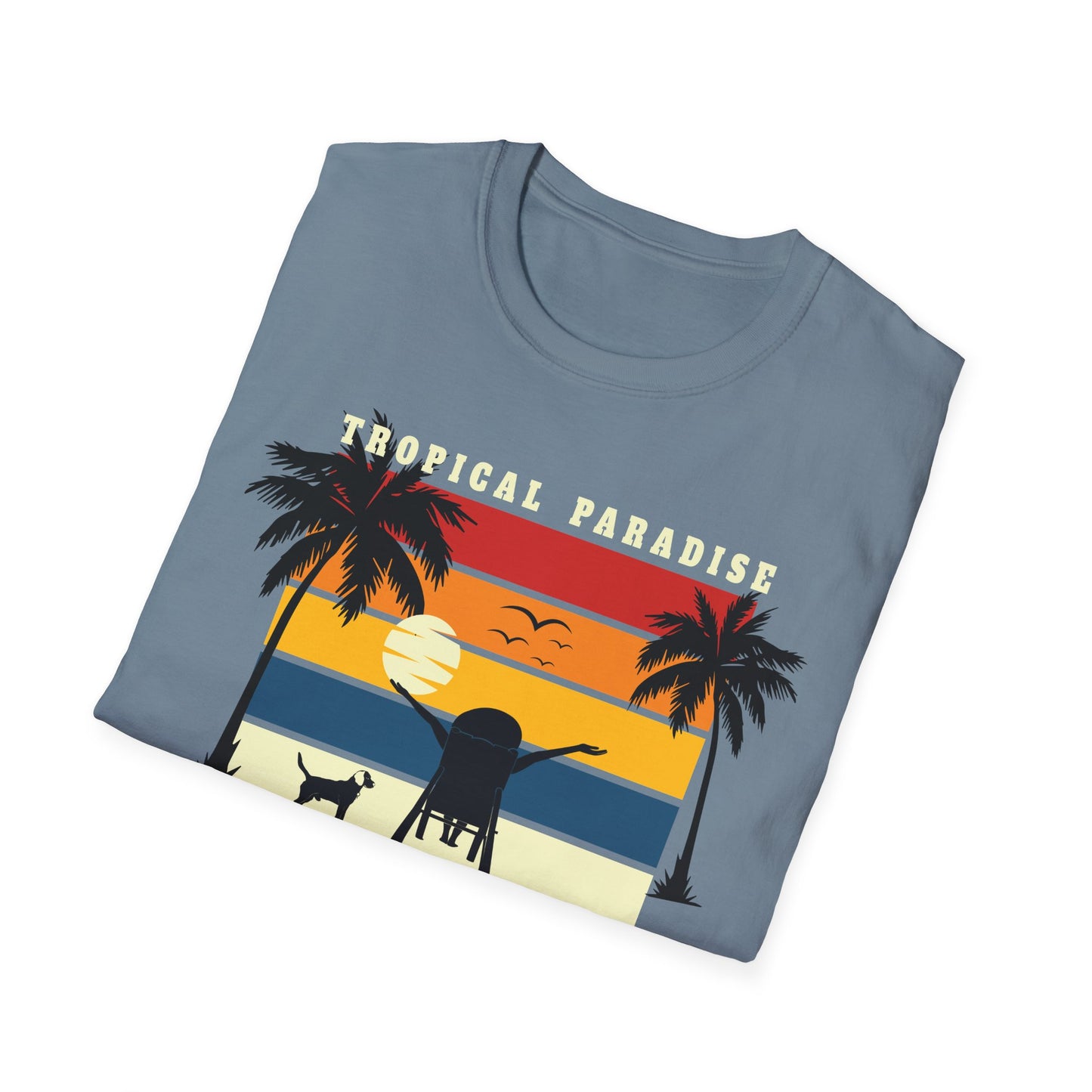 Summer T-Shirt, Summer Design Shirts, Art Tee Shirt with Summer Design - 3