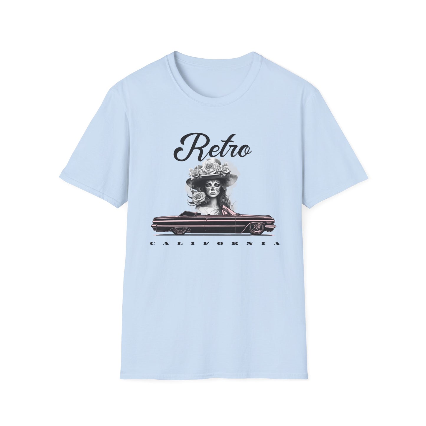 Retro T Shirt, Retro Design Shirt, Retro Art Tee Shirt, T-shirt with Retro Style