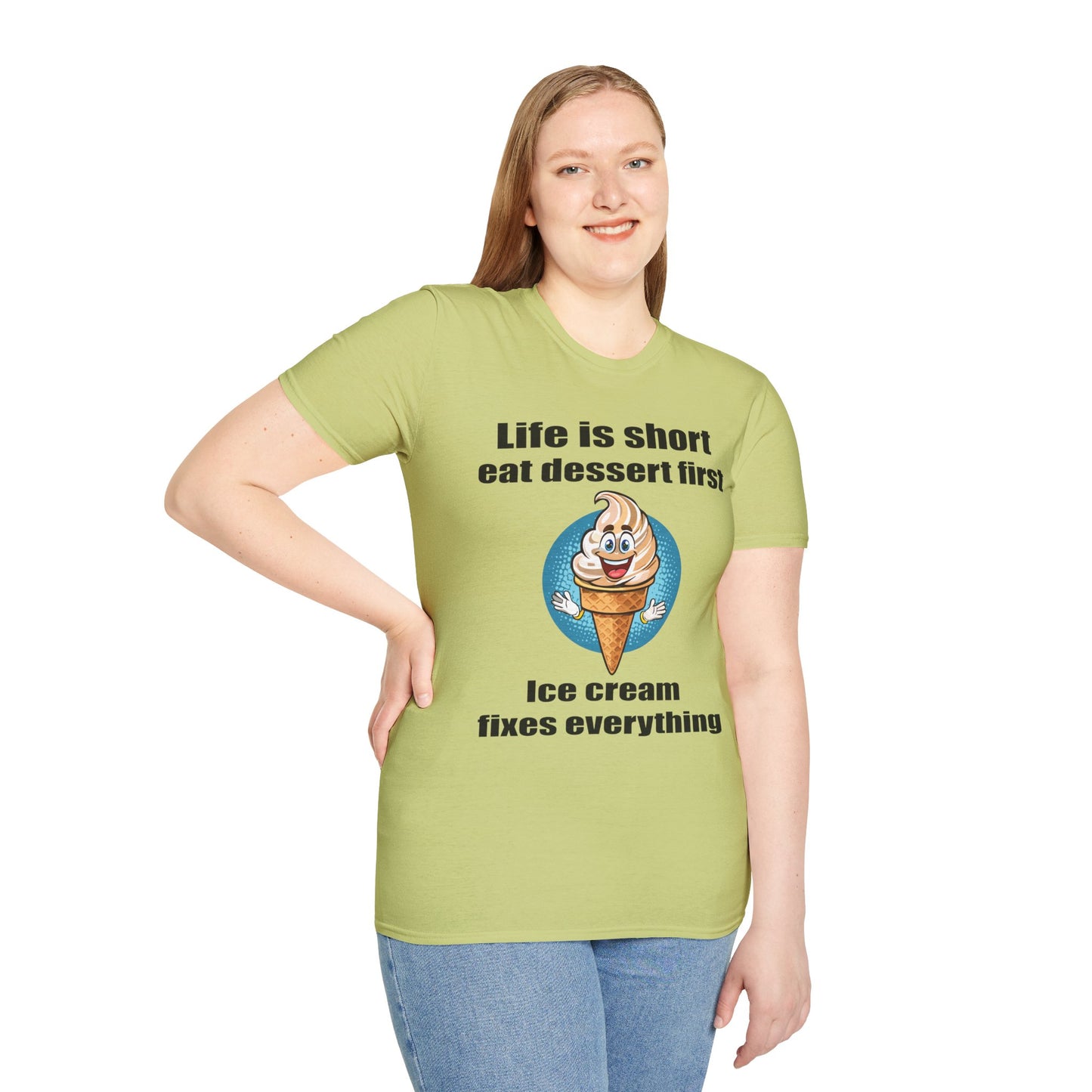 Food Tees, Funny Food T Shirts, Funny T Shirts, Shirt with Food, Junk Food Tees, Shirt with Ice Cream, Ice Cream T-Shirt