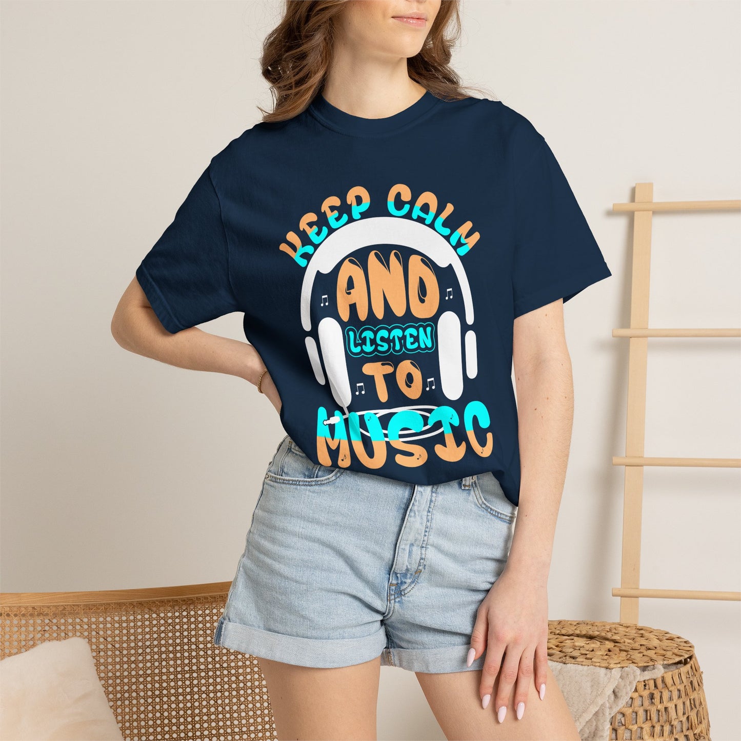 Music Graphic Design Unisex Cotton T-shirt 055