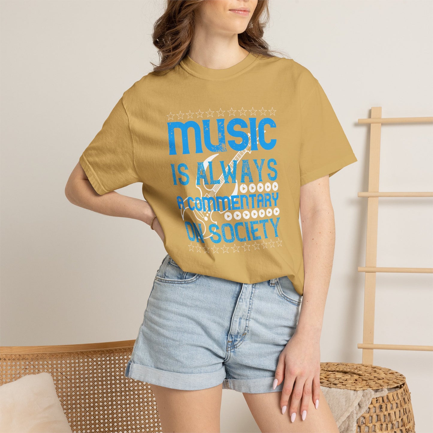 Music Graphic Design Unisex Cotton T-shirt m26