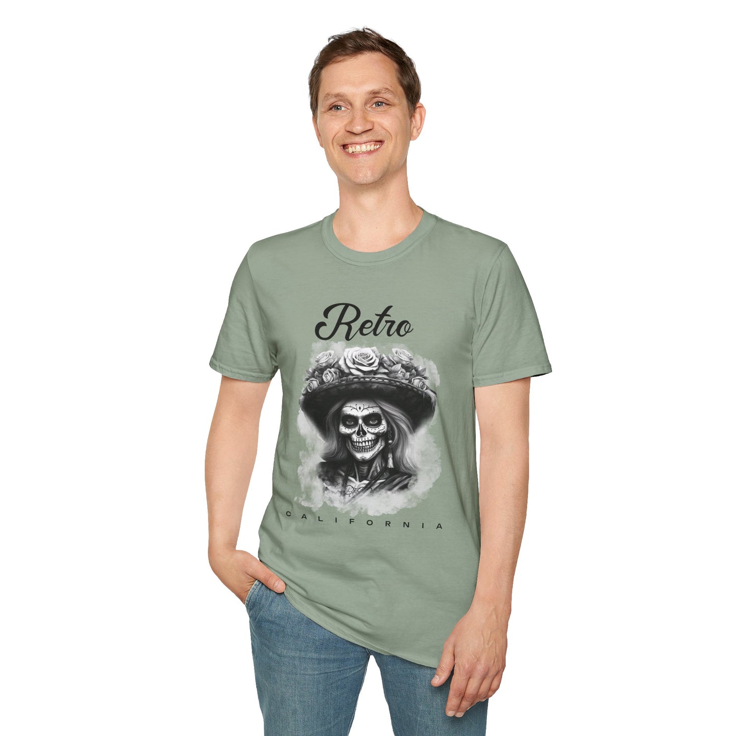 Retro T Shirt, Retro Design Shirt, Retro Art Tee Shirt, T-shirt with Retro Style