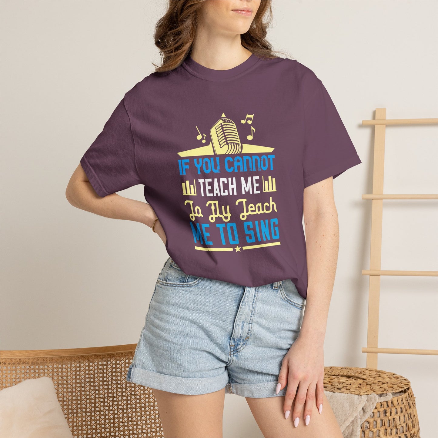 Music Graphic Design Unisex Cotton T-shirt m18