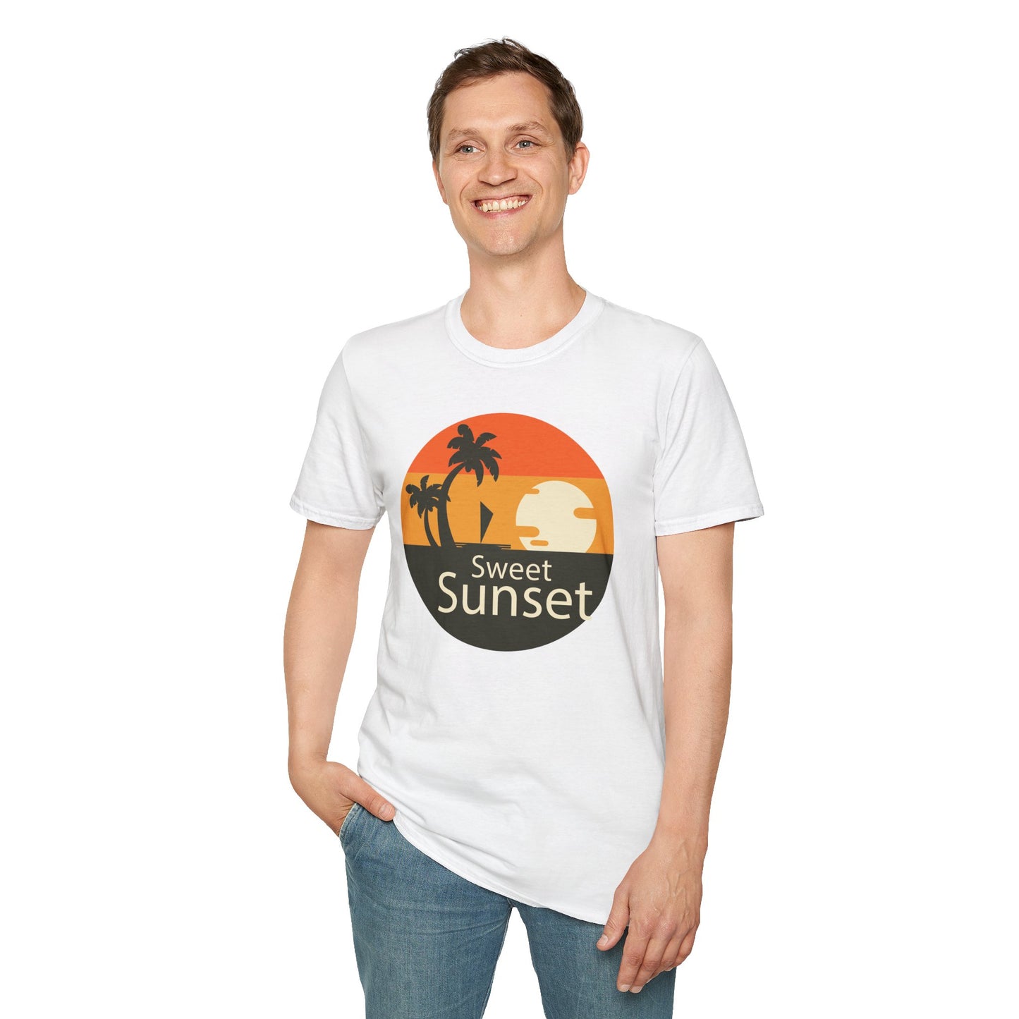 Summer T-Shirt, Summer Design Shirts, Art Tee Shirt with Summer Design - 5