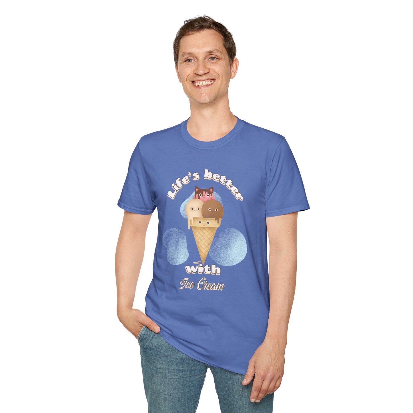 Food Tees, Funny Food T Shirts, Funny T Shirts, Shirt with Food, Junk Food Tees, Shirt with Ice Cream, Ice Cream T-Shirt