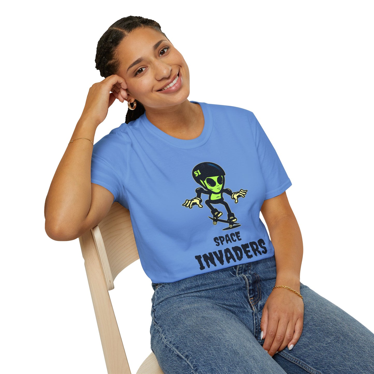 Funny T Shirts, UFO Tees, Funny Aliens Shirt - 4