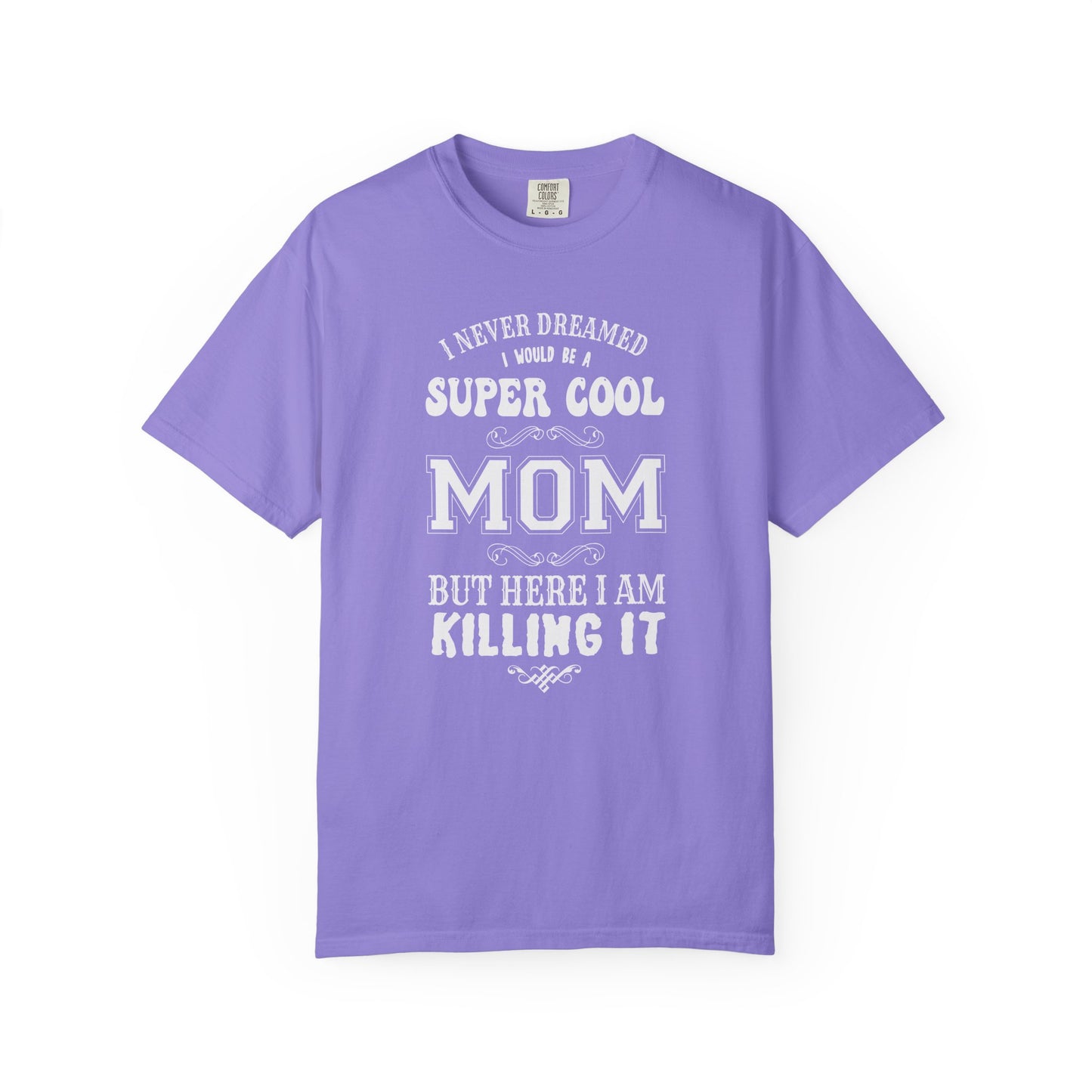 Mom T-shirt Mother's Day Mama Tee Unisex Comfort Colors Garment-Dyed Cotton h36