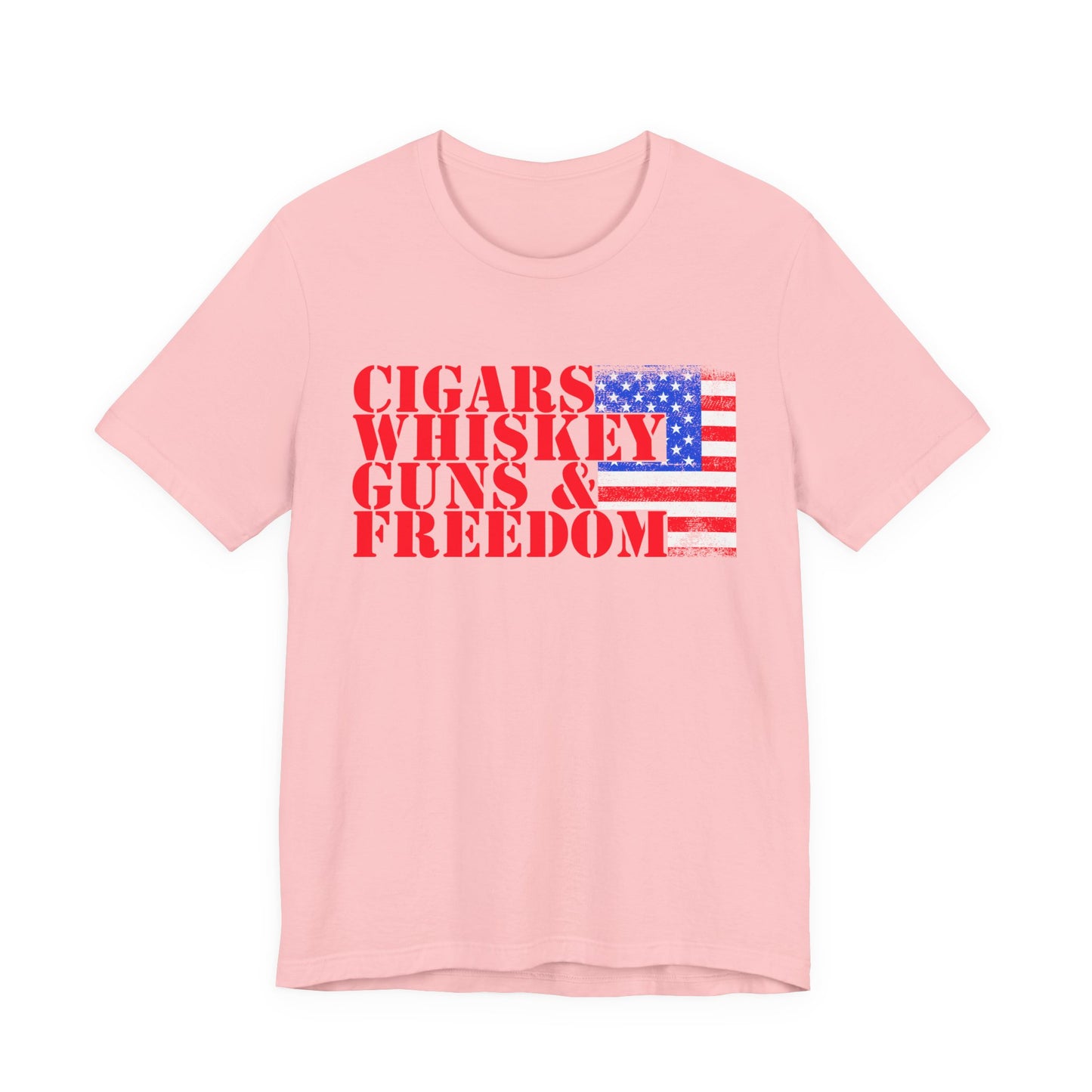 American Flag Graphic Unisex Cotton T-Shirt a2