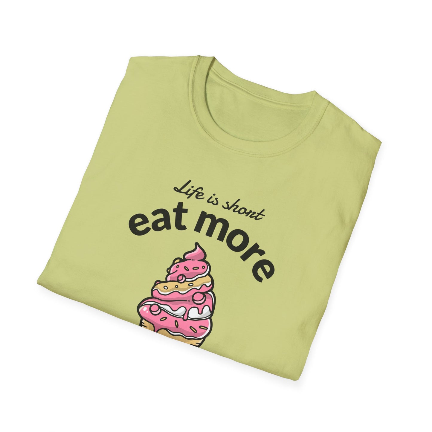 Food Tees, Funny Food T Shirts, Funny T Shirts, Shirt with Food, Junk Food Tees, Shirt with Ice Cream, Ice Cream T-Shirt