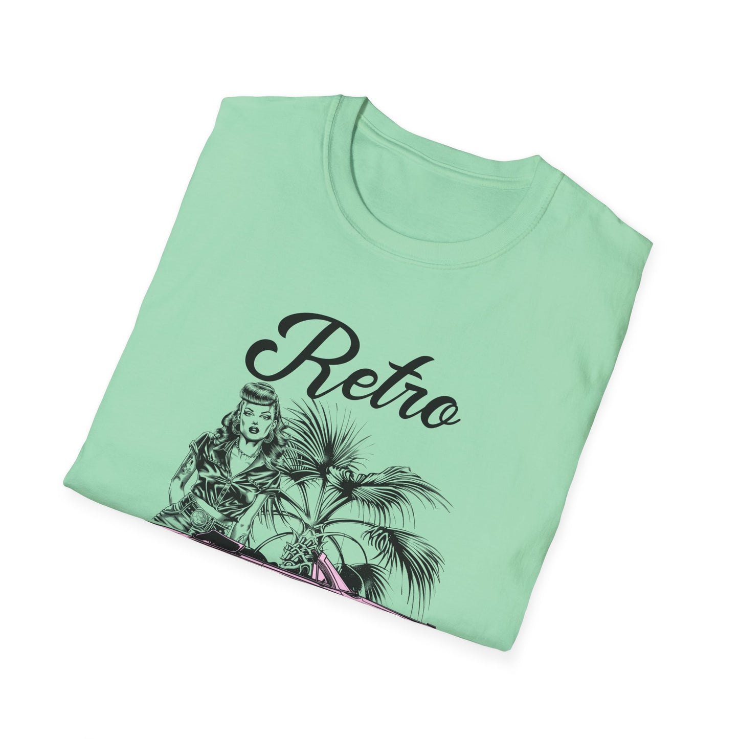Retro T Shirt, Retro Design Shirt, Retro Art Tee Shirt, T-shirt with Retro Style