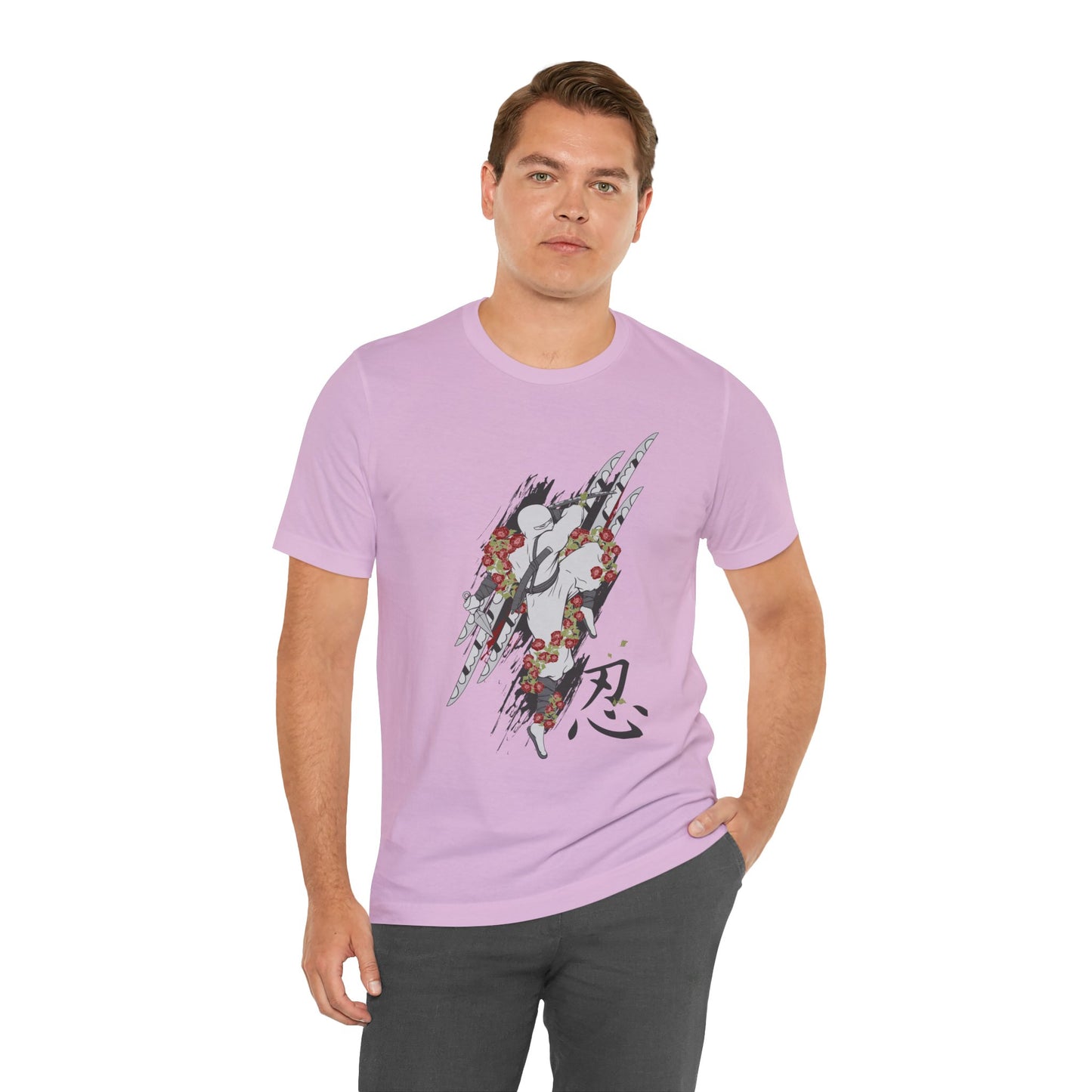Ninja Samurai Artwork Graphic Unisex Cotton T-Shirt r5