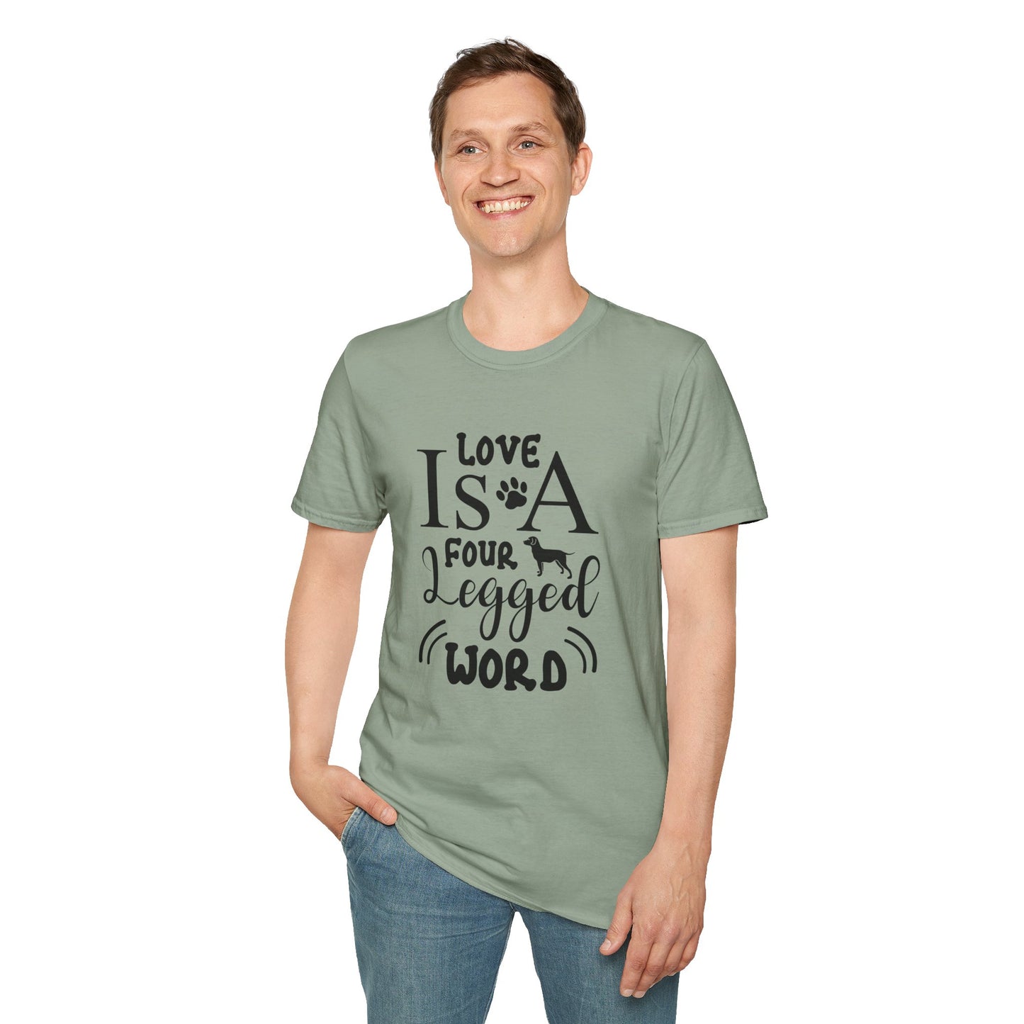 Dog Slogan T Shirts With Funny Quotes Unisex Tee Gildan Softstyle 64000 100 Percent Ring Spun Cotton