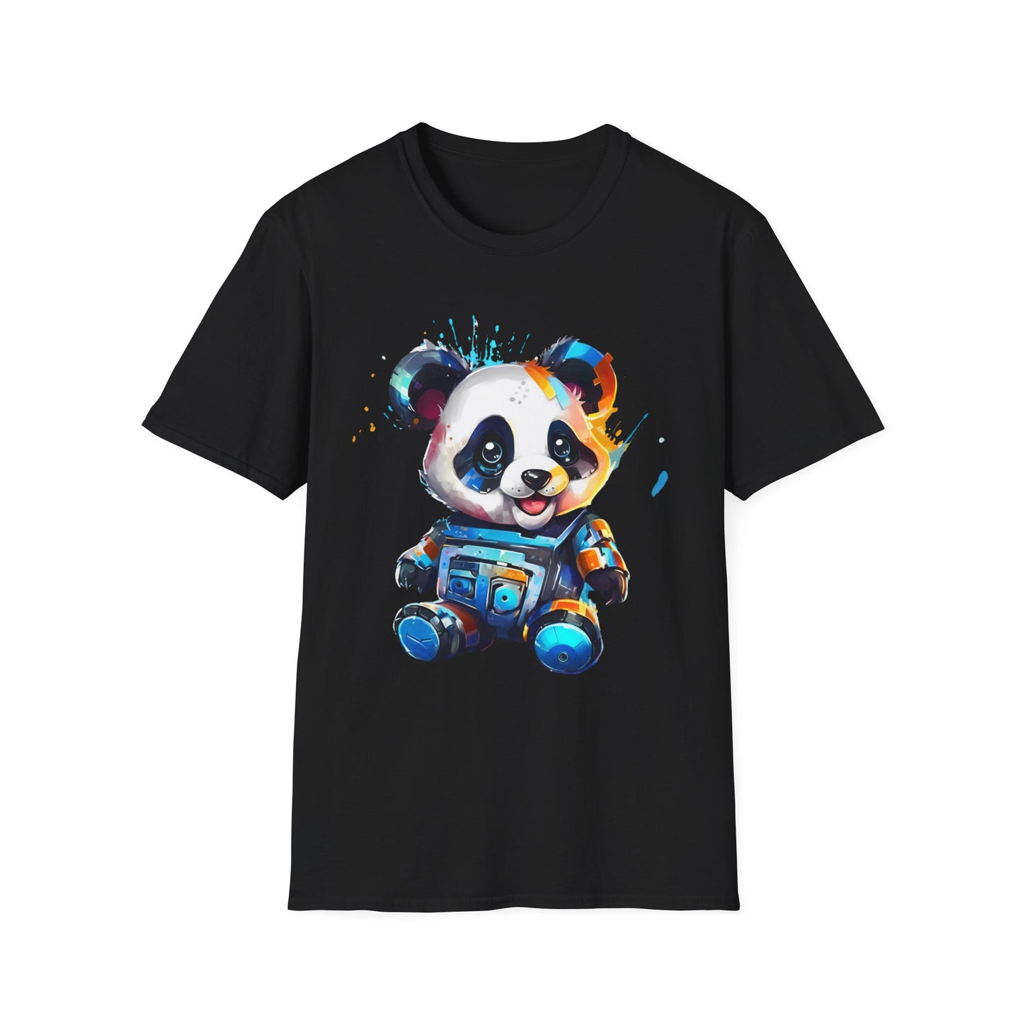 Animals Tees, Funny Animals Shirt, T Shirts with Funny Animals, T-Shirt with Panda, Panda Tees