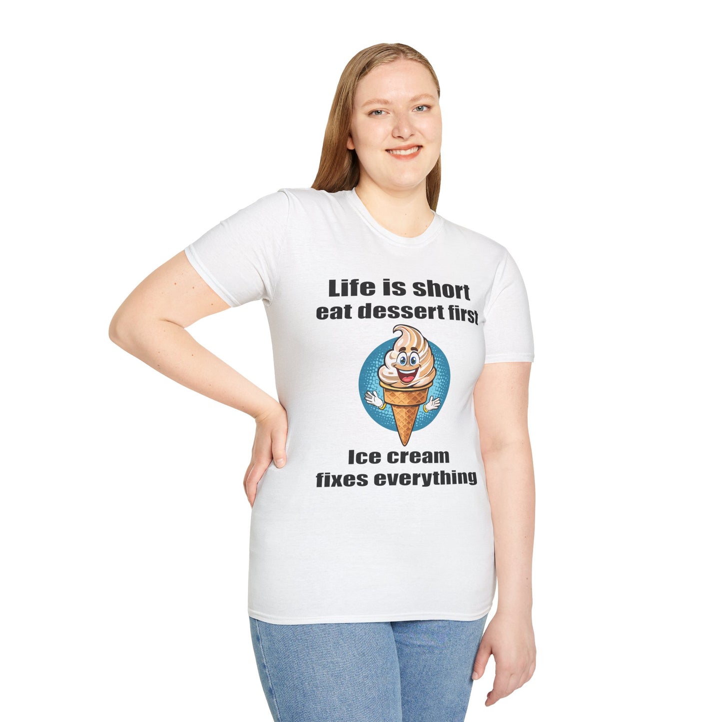 Food Tees, Funny Food T Shirts, Funny T Shirts, Shirt with Food, Junk Food Tees, Shirt with Ice Cream, Ice Cream T-Shirt