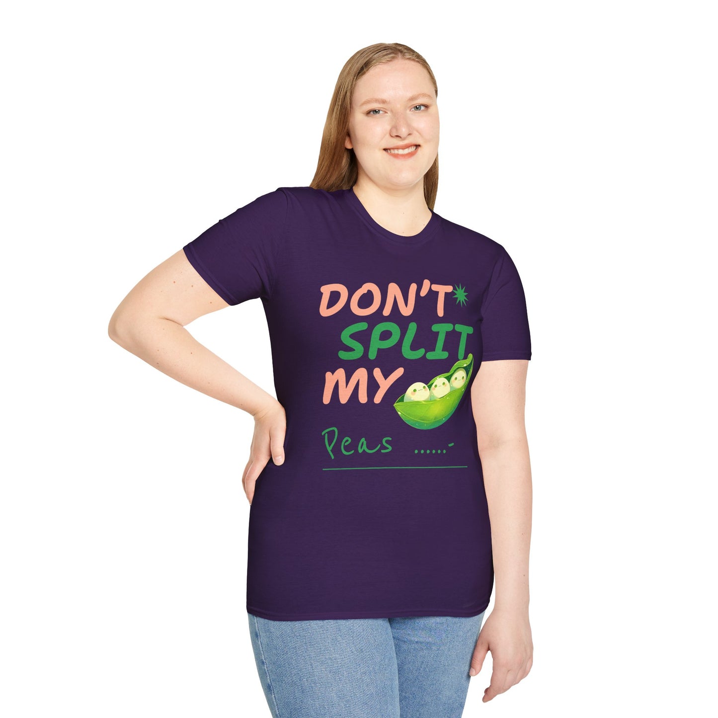 Food Tees, Funny Food T Shirts, Funny T Shirts, Shirt with Vegetables, Shirt with Peas
